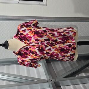 Fred David‎ Stretch Blouse Size Medium